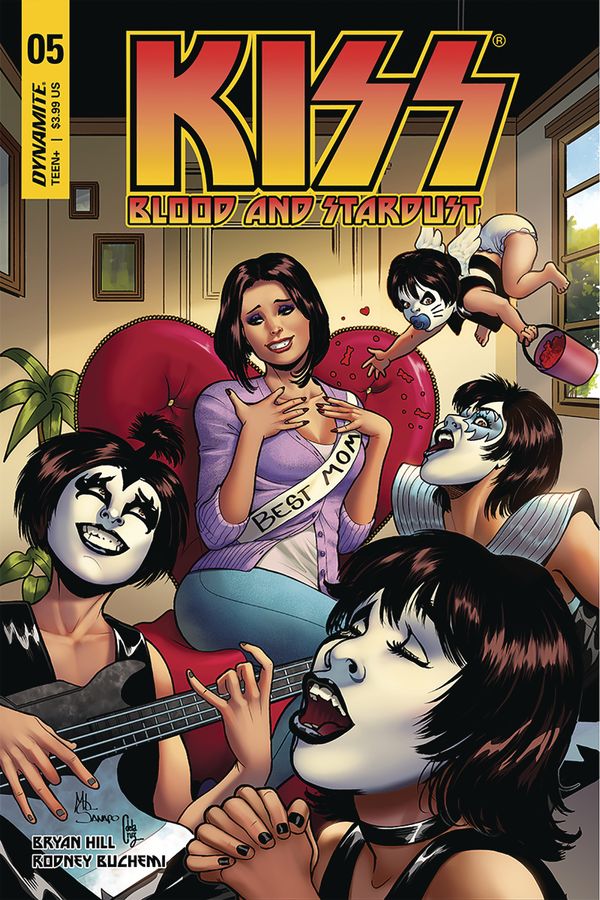 Kiss Blood Stardust #5 (Cover C Sanapo)