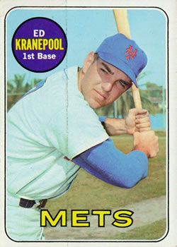 Ed Kranepool 1969 Topps #381 Sports Card