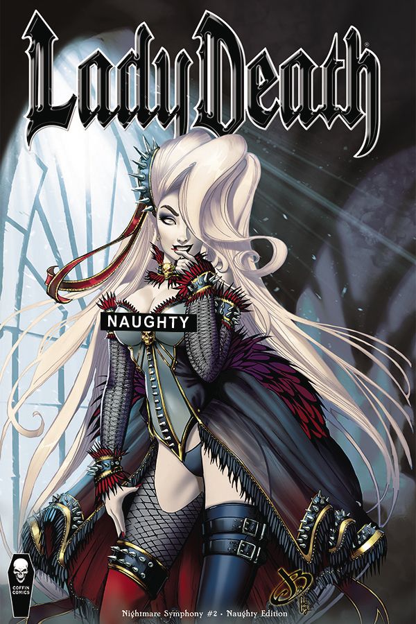 Lady Death: Nightmare Symphony #2 (Naughty Variant Cover)