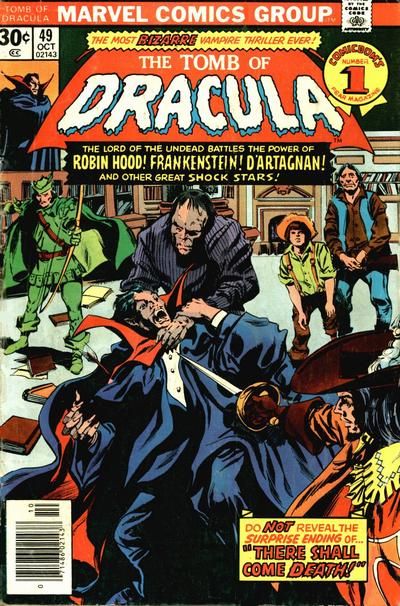 Tomb of Dracula #49 Comic