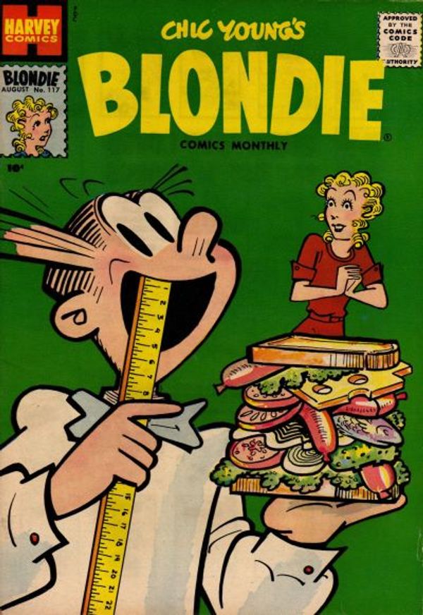 Blondie Comics Monthly #117