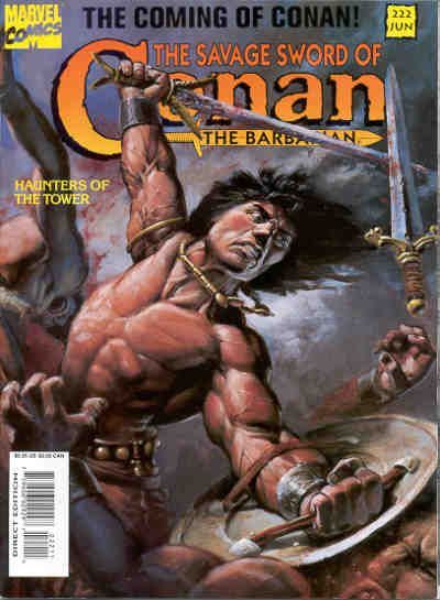 The Savage Sword of Conan #222 Comic