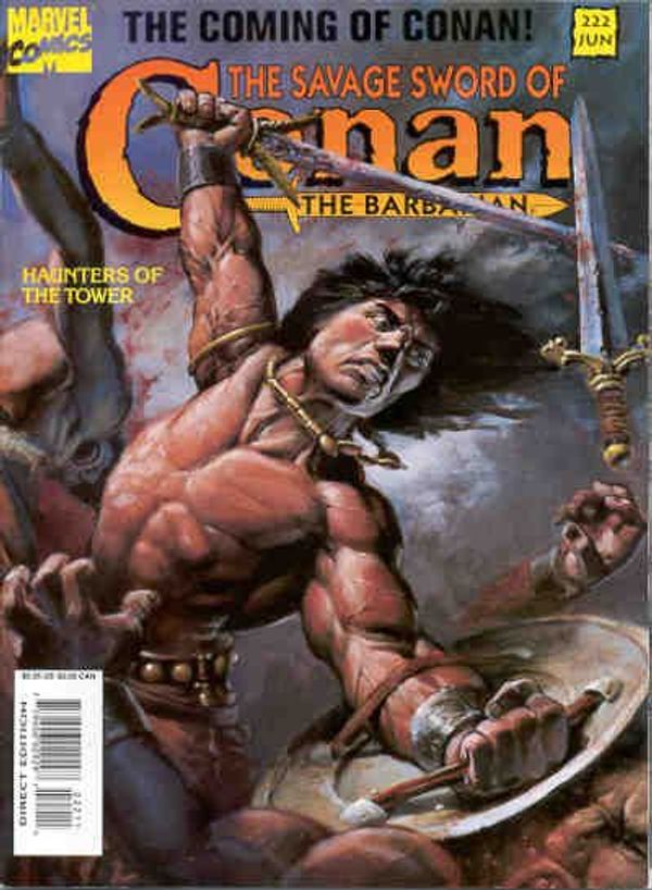The Savage Sword of Conan #222