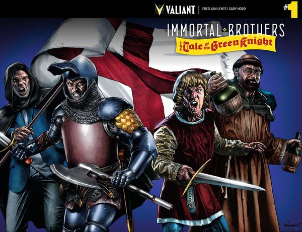 Immortal Brothers Green Knight #1 (Cover B Suayan Wraparound)