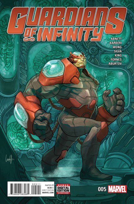 Guardians of Infinity #5 Comic