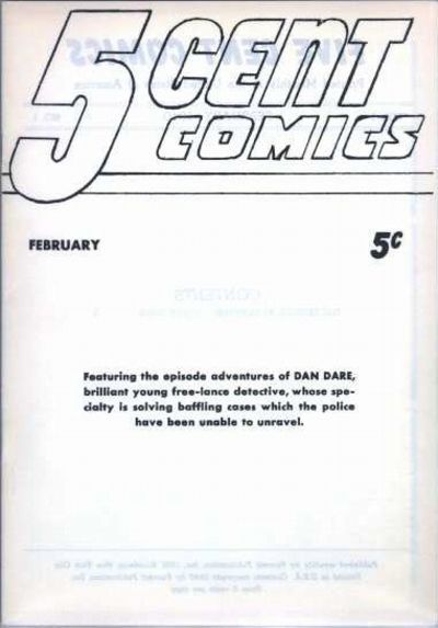 5 Cent Comics #1 Comic