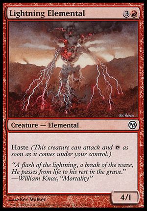 Lightning Elemental (Duels of the Planeswalkers)