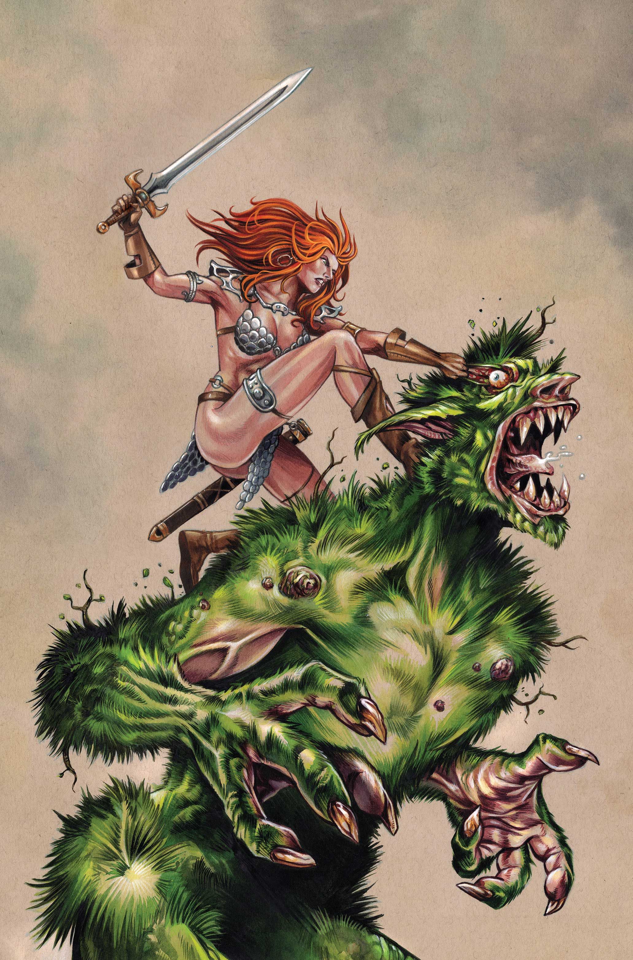Red Sonja She Devil With A Sword #1 (Cvr L Inc 1:10 Mike Rooth Virgin Cover Variant) Comic