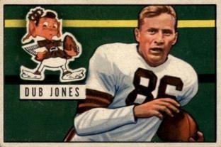 Dub Jones 1951 Bowman #74 Sports Card