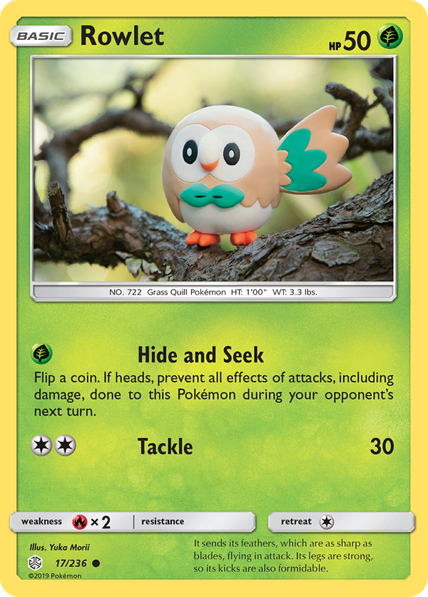 Rowlet (17/236) - Cosmic Eclipse