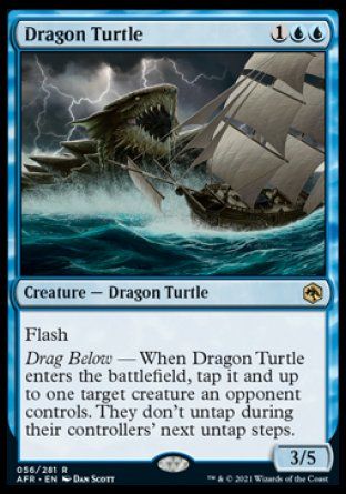 Dragon Turtle (Dungeons & Dragons: Adventures in the Forgotten Realms) Trading Card