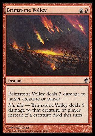 Brimstone Volley (Conspiracy) Trading Card