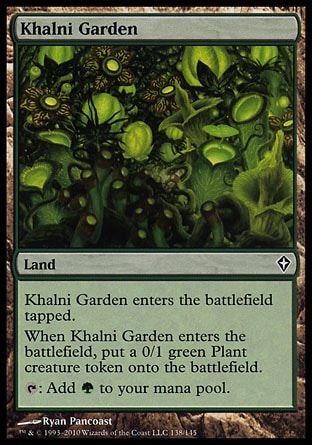 Khalni Garden (Worldwake) Trading Card