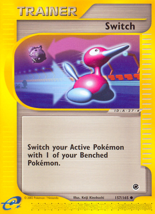 Switch (Trainer) (157/165) - Expedition Base Set Pokémon Card