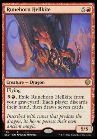 Runehorn Hellkite (Starter Commander Decks) Trading Card