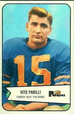 Vito Parilli 1954 Bowman #10 Sports Card