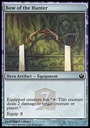 Bow of the Hunter (Theros Heroes) Trading Card