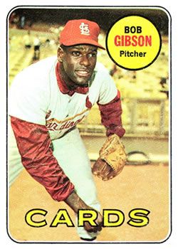 Bob Gibson 1969 Topps #200 Sports Card