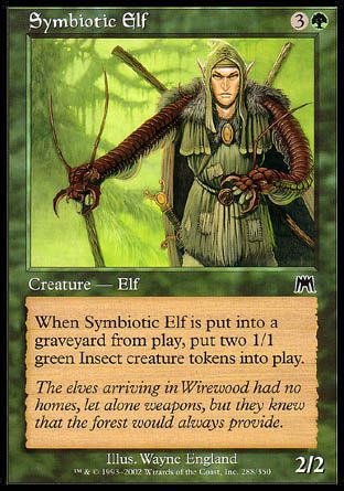 Symbiotic Elf (Onslaught) Trading Card