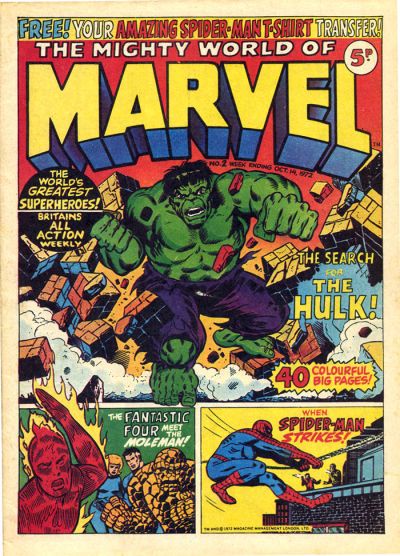 Mighty World of Marvel, The #2 Comic