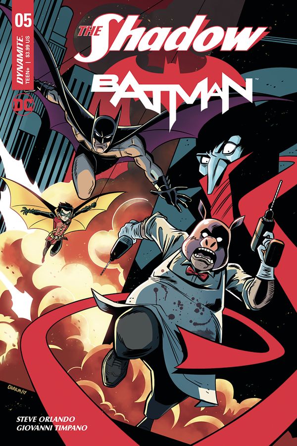 Shadow/Batman #5 (Cover C Charm)