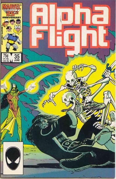 Alpha Flight #35 Comic