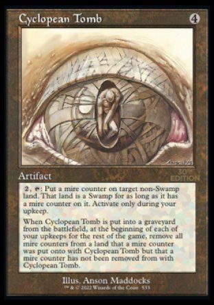 Cyclopean Tomb (Magic 30th Anniversary Edition - Old Frame) Trading Card