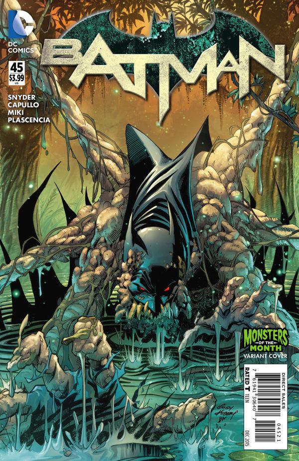 Batman #45 (Monsters Variant Cover)