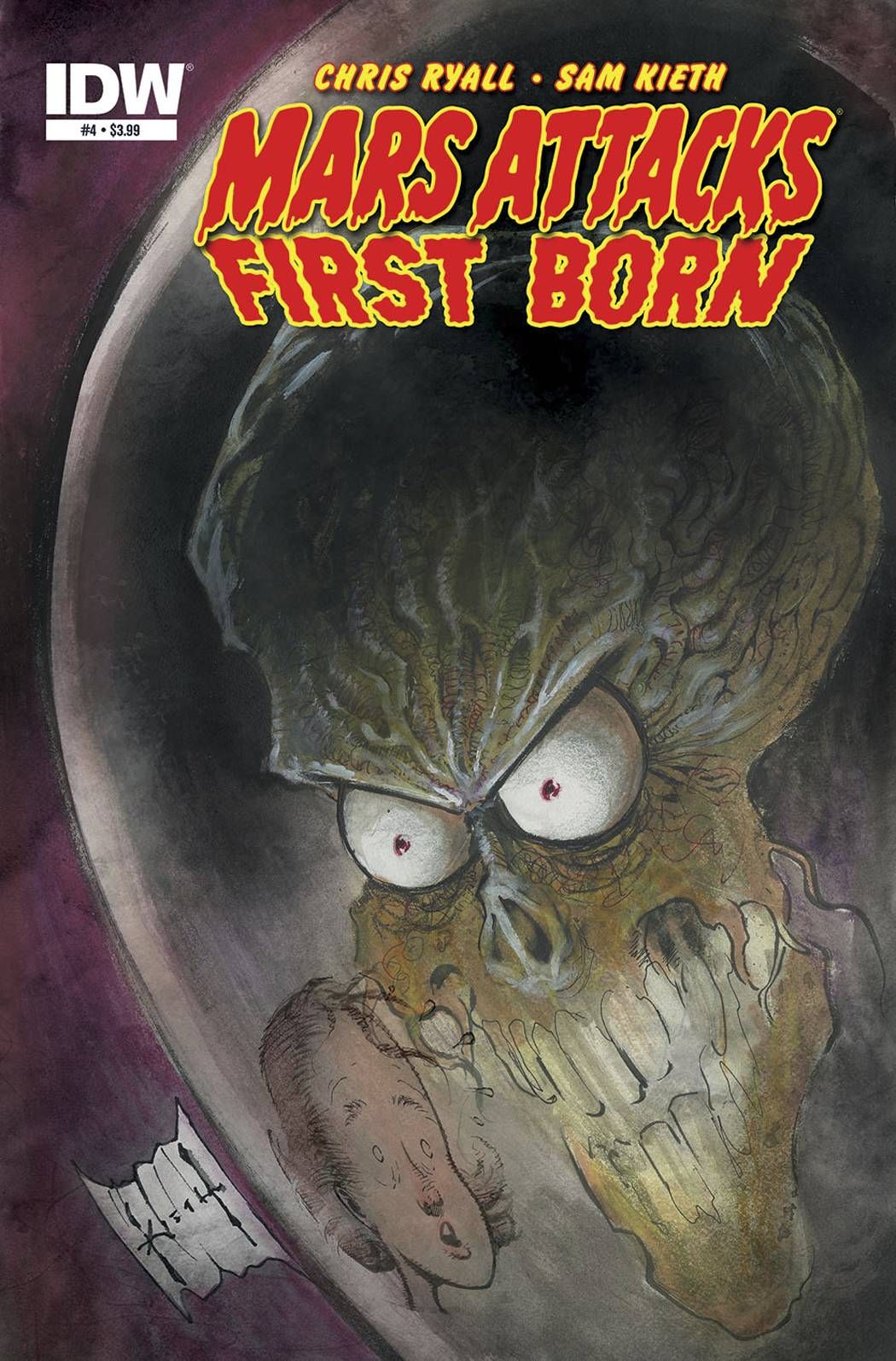 Mars Attacks: First Born #4 Comic