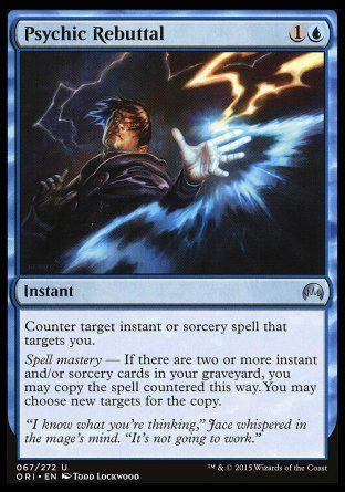 Psychic Rebuttal (Magic Origins) Trading Card