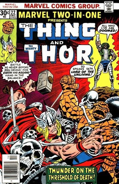 Marvel Two-In-One #22 Comic