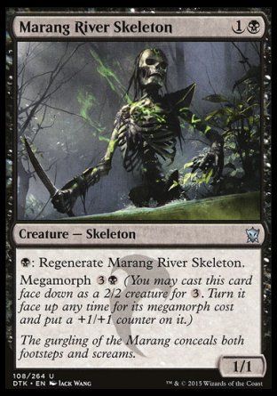 Marang River Skeleton (Dragons of Tarkir) Trading Card