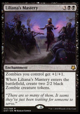 Liliana's Mastery (Game Night) Trading Card