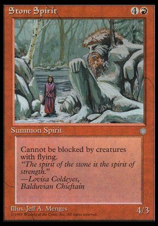 Stone Spirit (Ice Age) Trading Card