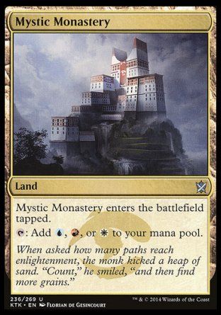 Mystic Monastery (Khans of Tarkir) Trading Card