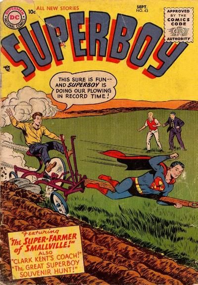 Superboy #43 Comic