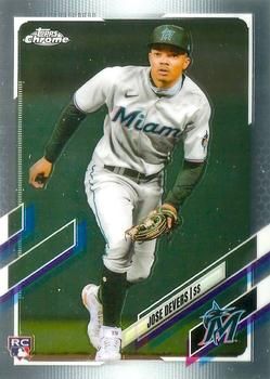 Jose Devers 2021 Topps Chrome Update Baseball #USC53 Sports Card