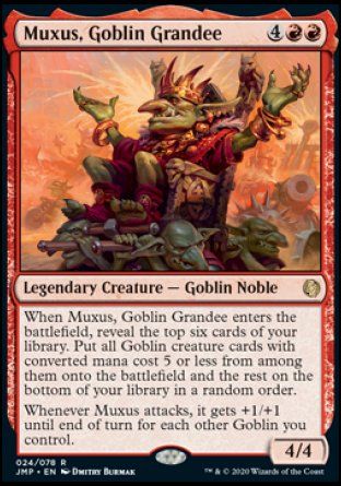 Muxus, Goblin Grandee (Jumpstart) Trading Card