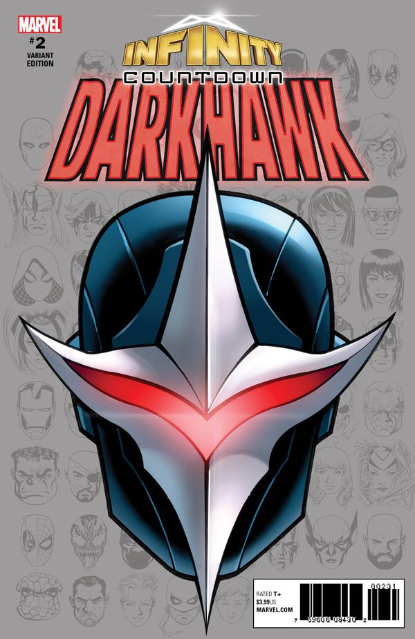 Infinity Countdown: Darkhawk #2 (Mckone Headshot Variant)