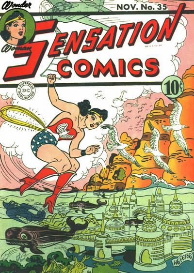Sensation Comics #35 Comic