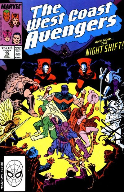 West Coast Avengers #40 Comic