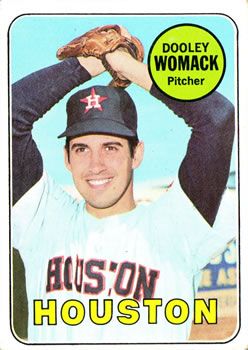 Dooley Womack 1969 Topps #594 Sports Card