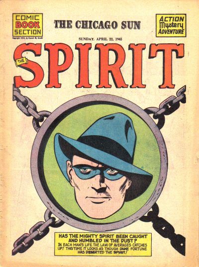 Spirit Section #4/22/1945 Comic