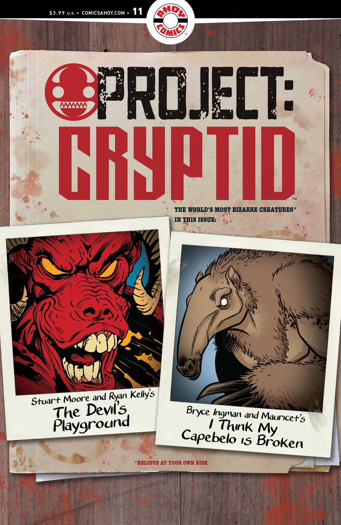 Project: Cryptid #11 Comic