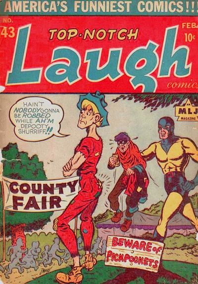 Top-Notch Laugh Comics #43 Comic