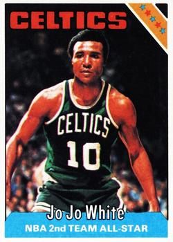 Jo Jo White 1975 Topps #135 Sports Card