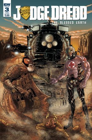Judge Dredd Blessed Earth #3 (Subscription Variant)