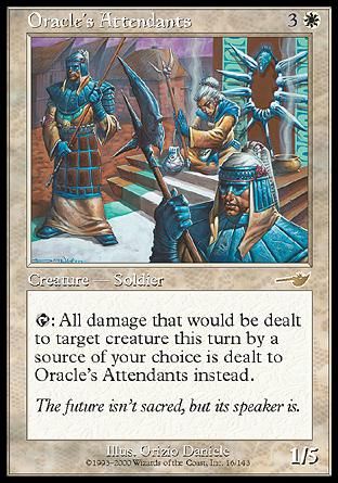 Oracle's Attendants (Nemesis) Trading Card