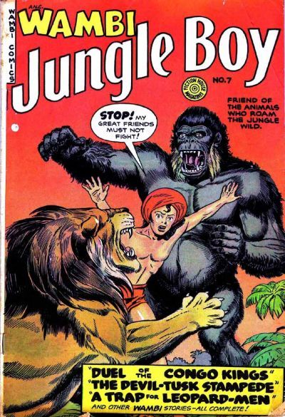 Wambi the Jungle Boy #7 Comic