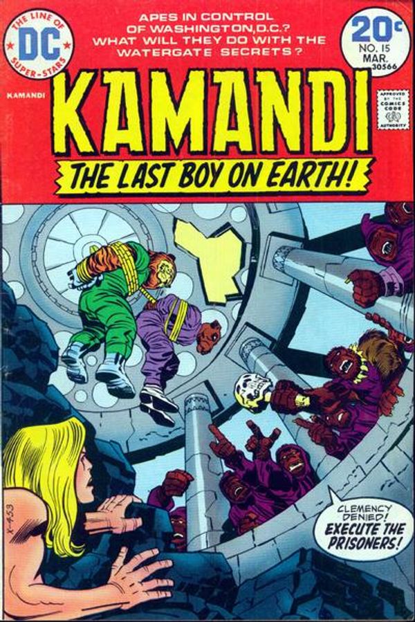 Kamandi, The Last Boy On Earth #15